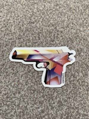 Supreme SS16 Mendini Gun Sticker