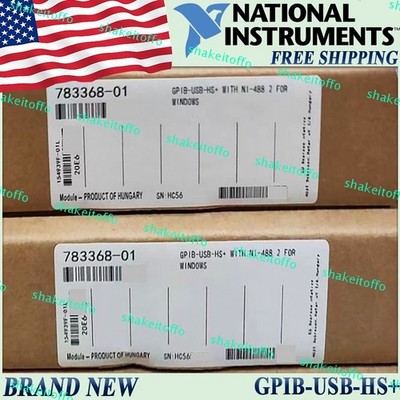 New NI GPIB-USB-HS+ 783368-01 Cable for Hi-Speed USB and Analyzer US SPOT GOODS
