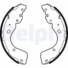 Hinterachse DELPHI LS2080 Bremsbackensatz für ,FORD,FORD USA,NISSAN,RENAULT,VW