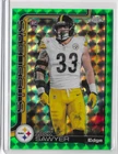 2025 Topps Chrome Jack Sawyer Rookie Green Geometric 75/99 #357 Steelers (KH2)