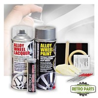Leichtmetallfelge Reparatur & Set FüR Ford Komplett Pro DIY Farbe Silberfarben