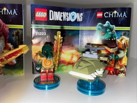 LEGO Dimensions Chima Lot Lavan And Craver Fun Packs 71222 71223