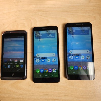 3 android phones. 100% working. Used. With batteries