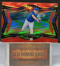 💥2025 Panini Select Diamond Level Cade Horton #235💥Red Flash 21/25💥