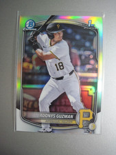 2025 Bowman Chrome Draft Refractors #BDC-126 Adonys Guzman