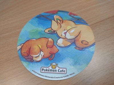 Pokemon Cafe Novelty Coaster Pamo & Pamott  