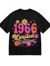 1966 Limited Edition Retro Birthday T-Shirt f...
