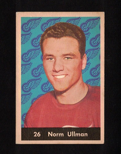 Norm Ullman #26 1961 Parkhurst card