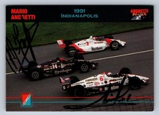 Mario Andretti Cards and Autographed Memorabilia Guide 28