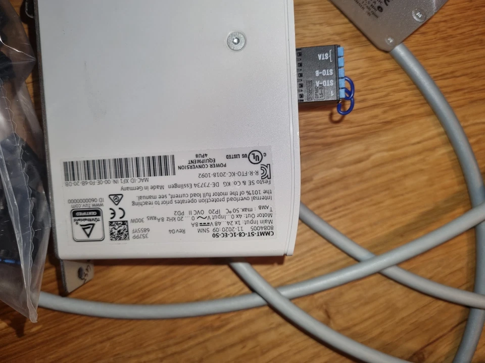 Festo Antriebspaket CMMT  | EMMS-ST | Kabel Und Stecker - Bild 3 von 4