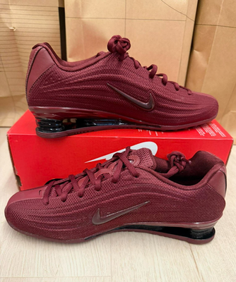 SIZE 7 - NEW Nike Wmns Shox Z 'Dark Team Red' HQ7540 600 Mystic