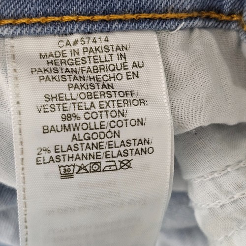 True Religion Jeans Womens 30 Straight Mid Rise Light Wash Stretch Billie 29x33 - 第 13/14 張圖片