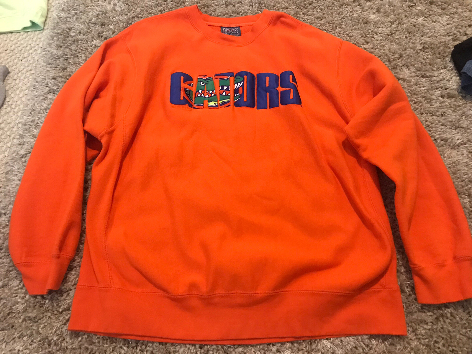 Vintage MV Sport pro weave Florida Gators Orange crew… Gem