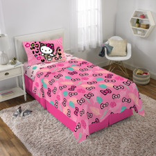 KIDS SHEET SET Hello Kitty Girls Bedding Twin/Full