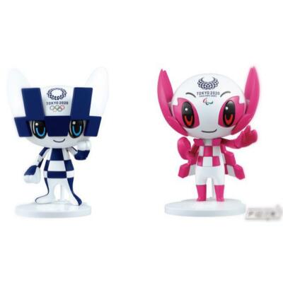 Tokyo 2020 Olympic Paralympic Mascot Plastic Model Figure SOMEITY