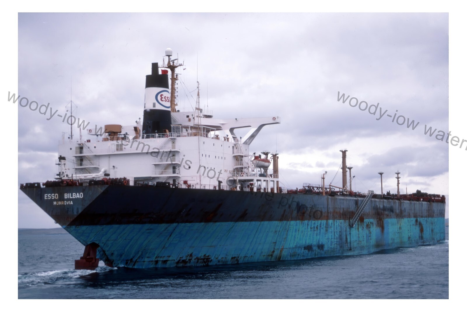 SQ2273 - Petrolero Esso - Esso Bilbao - fotografía 6x4