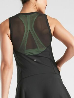 Athleta Match Point Dress XS Black Golf Tennis #486471 for sale online |  eBay