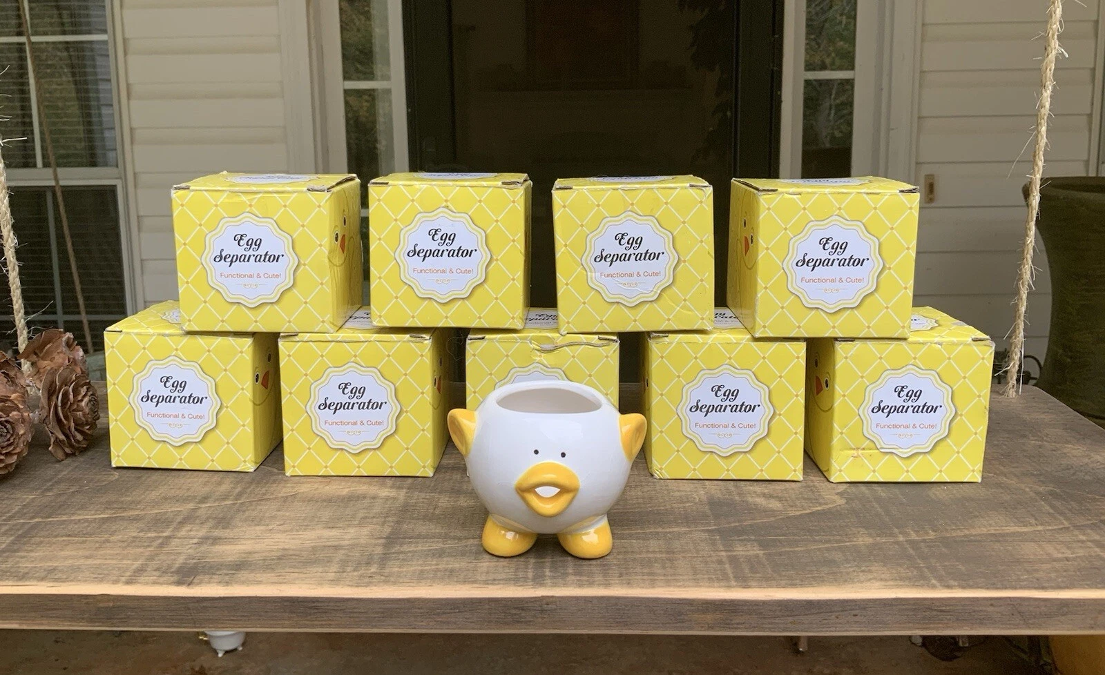 9- Chick Egg Separators Great Gift Ideas
Opens in a new window or tab