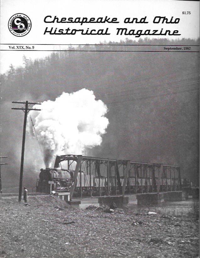 C&O Chesapeake & Ohio Sept 1987 Snowden Bridge James River Virginia