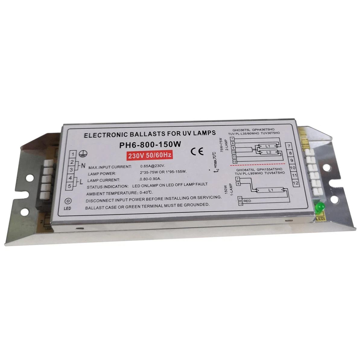 Uv hotsell light ballast