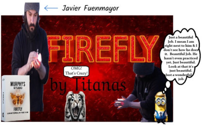 Firefly by Titanas. Produce and manipulate light, new product by Murphy's Magic!
