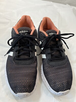 Adidas Neo Cloudfoam Speed W Womens Black/White/Pink Size 8