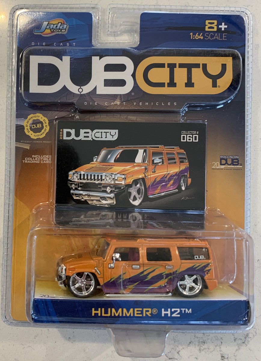 Dub City Hummer H2 #60 1:64 Scale, Jada Toys, Die Cast, MISP Dub City Hummer H2 #60 1:64 Scale, Jada Toys, Die Cast, MISP