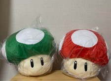Super Mario Extra Large Peluche Super Mushroom 1UP Set di funghi 42 cm