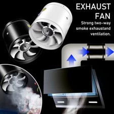 Super Suction Mute Exhaust Fan Ceiling Booster  Household Kitchen