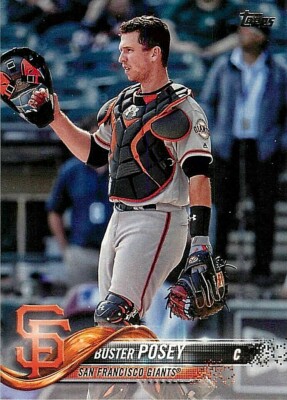 2018 Topps #250 Buster Posey GIANTS | eBay