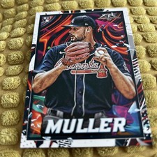2022 Topps Fire MLB Baseball KYLE MULLER Rookie Atlanta Braves RC #97