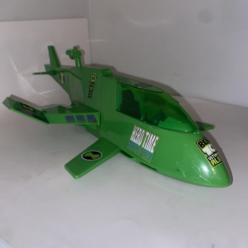Ben 10 Rust Bucket Aeroplane 15" Jet 3 In 1 Plane 2010 Vintage With Stickers - Picture 3 of 8