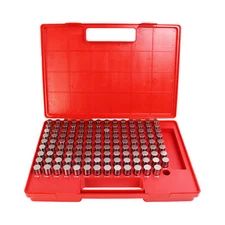 HFS(R) Steel Pin Gage Set Minus (125Pcs (0.626-0.750") M4) - Precision Measure