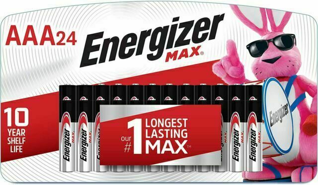 ENERGIZER MAX AAA  BATTERIES 24 COUNT (Exp 12/2031)-image