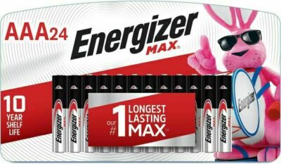 Energizer Max AAA Battery - 24 Count 50 percent longer lasting*