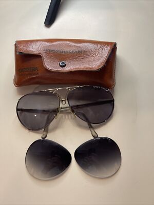 2個セット vintage 1980s TITAN Porsche Design Carrera sunglasses Aviators