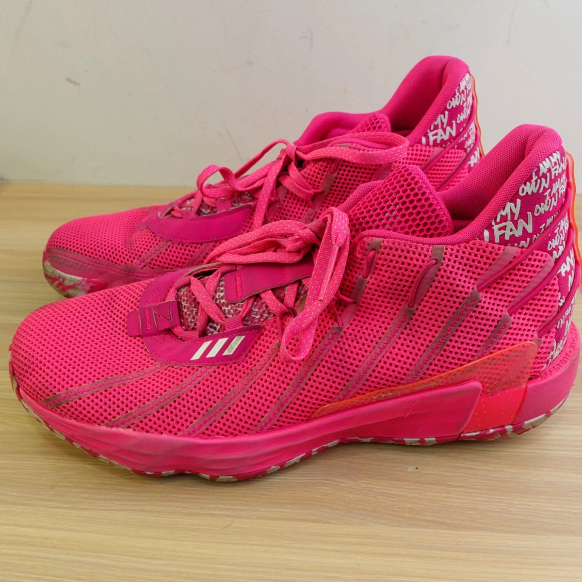 Adidas Dame 7 I Am My Own Fan - Team Shock Pink for sale | eBay