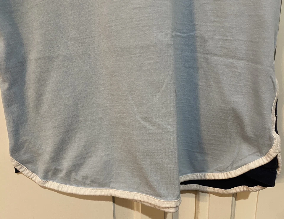 Camiseta sin mangas deportiva Kansas City azul y blanca para niñas jóvenes talla XL 16 Foto 4 de 4