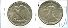 1934 P WALKING LIBERTY SILVER HALF DOLLAR AU BU 6611S