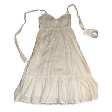 J Crew Dress White Size 0 MSRP 75$
