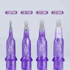 Sterilized M Tattoo Cartridge Needle Makeup Permanent Accessories 0.30MM/0.35MM
