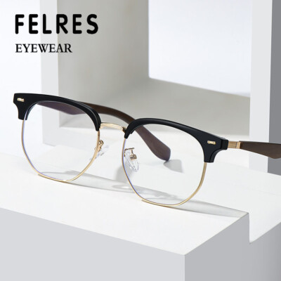 Men Women TR90 Oval Blue Light Blocking Eyeglasses Clear  display picture 1