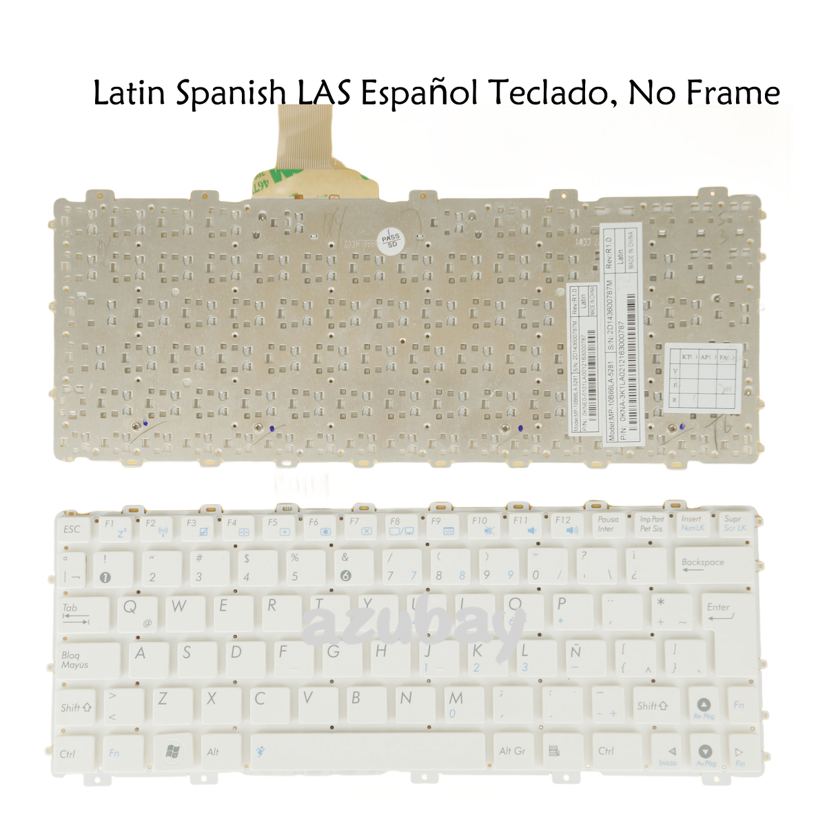 Laptop Keyboard for ASUS EeePC 1015PE 1015PED 1015PEG 1015PEM