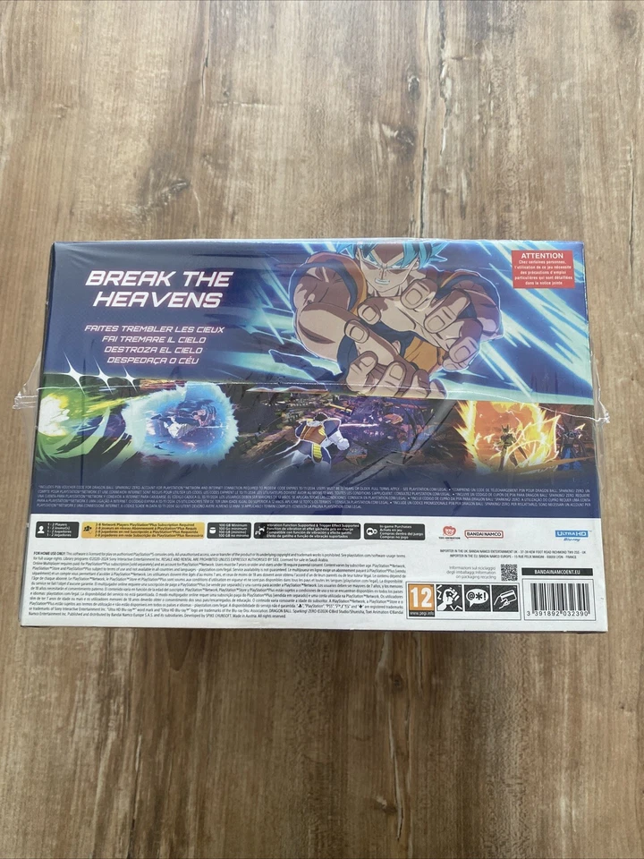 Dragon Ball Sparking! ZERO - PS5 Edition Collector Playstation 5 NEUF BLISTER - Photo 2/3