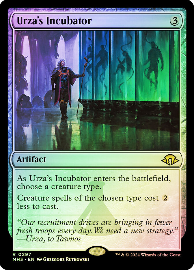 MTG FOIL Urza's Incubator - Modern Horizons 3 #297 | eBay