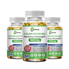 Best Colon Cleanse  Natural Detox, Weight Loss,Constipation Relief 3 Packs 