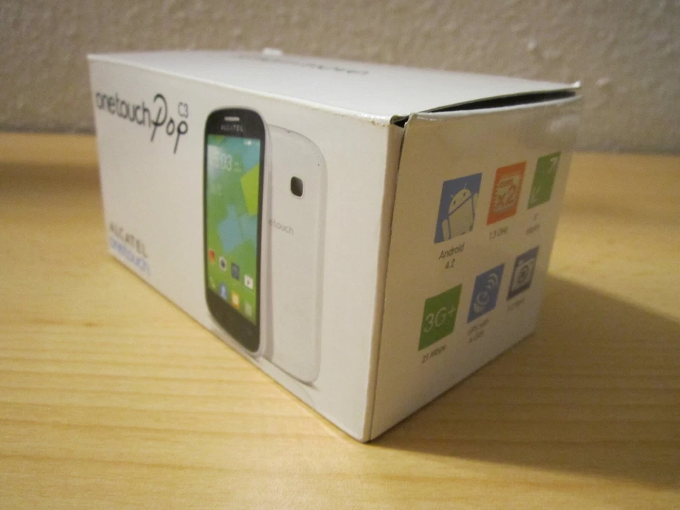 ALCATEL ONE TOUCH POP C3 Telefono Movil Libre COMPLETO PARA PIEZAS Smartphone - Imagen 2 de 4