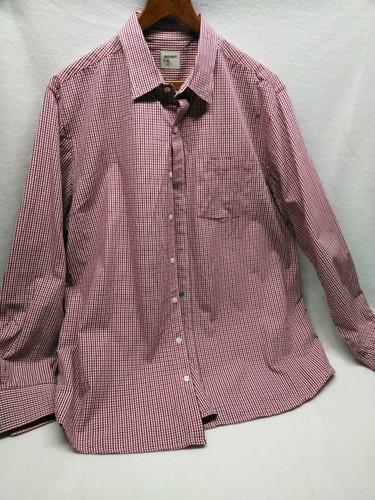 OLD Navy Red Maroon Checked Dress 