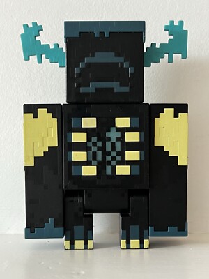 Boxed Minecraft Warden Action Figure Lights & Sound Collectible Toy TESTED WORKS