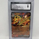 2024 Pokemon SVP EN Charizard EX Super Premium Coll  #161 Blk Star Promo CGC 9